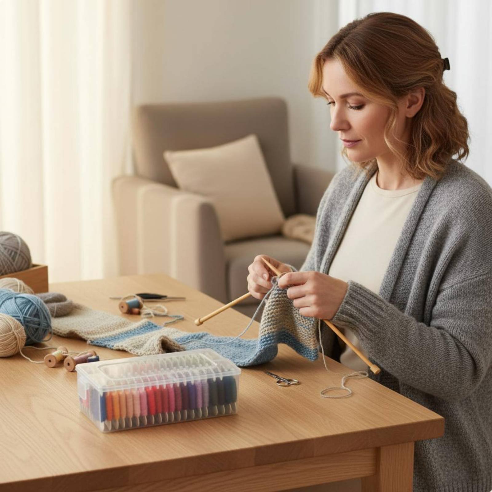 Embroidery Floss Thread - Zestaw nici do haftowania, wielokolorowy zestaw