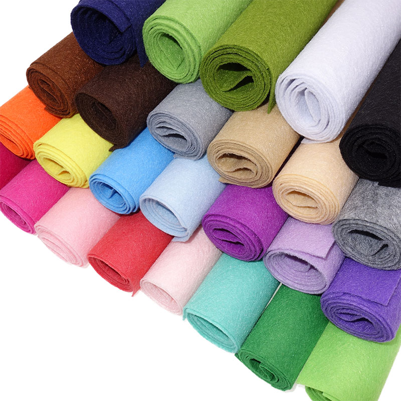 Textile And Sewing Materials - Filcowy materiał włókninowy Arkusz filcowy DIY