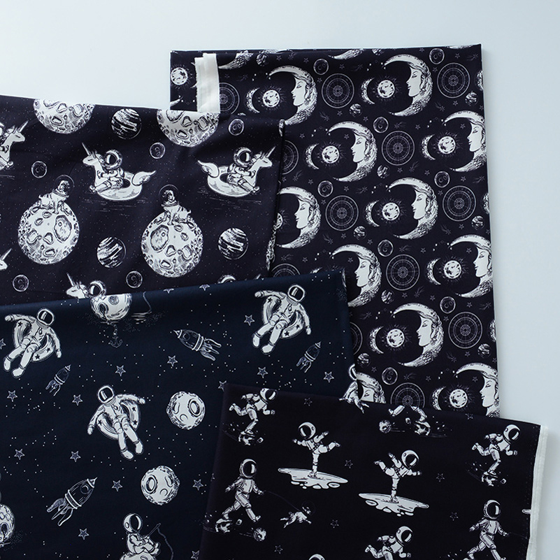 Sewing By - Astronauta Bawełna Ręcznie robione DIY Druk