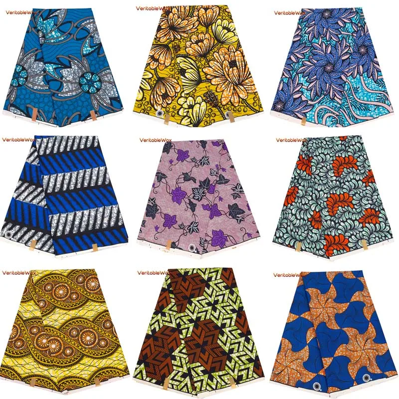 Sewing Batik Fabric - Afrykańska tkanina Ankara drukuje patchwork tekstylia