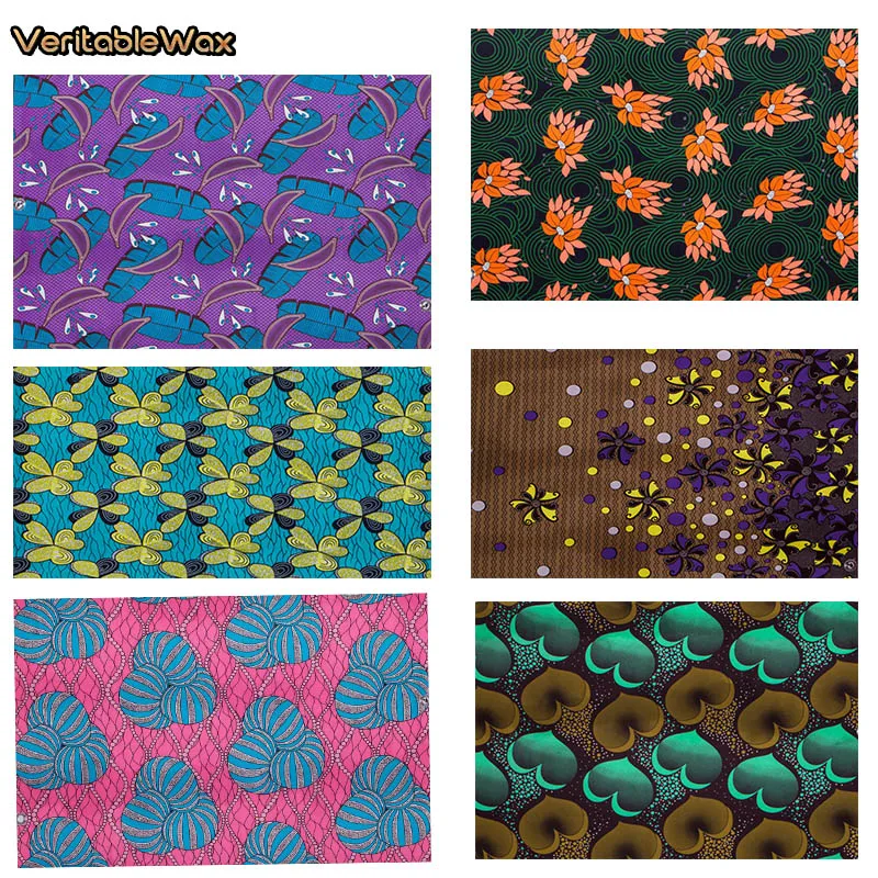 Sewing Batik Fabric - Afryka nigeryjska tkanina batik prawdziwy wosk
