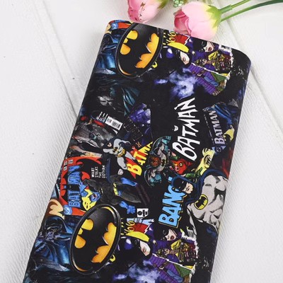 Textile And Sewing Materials - Batman Bandai Anime Design 100 Tkanina
