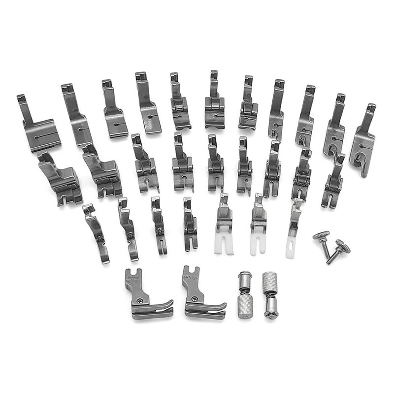 Rolled Hem Foot - Zestaw stopki dociskowej A84E-31 PCS, 2