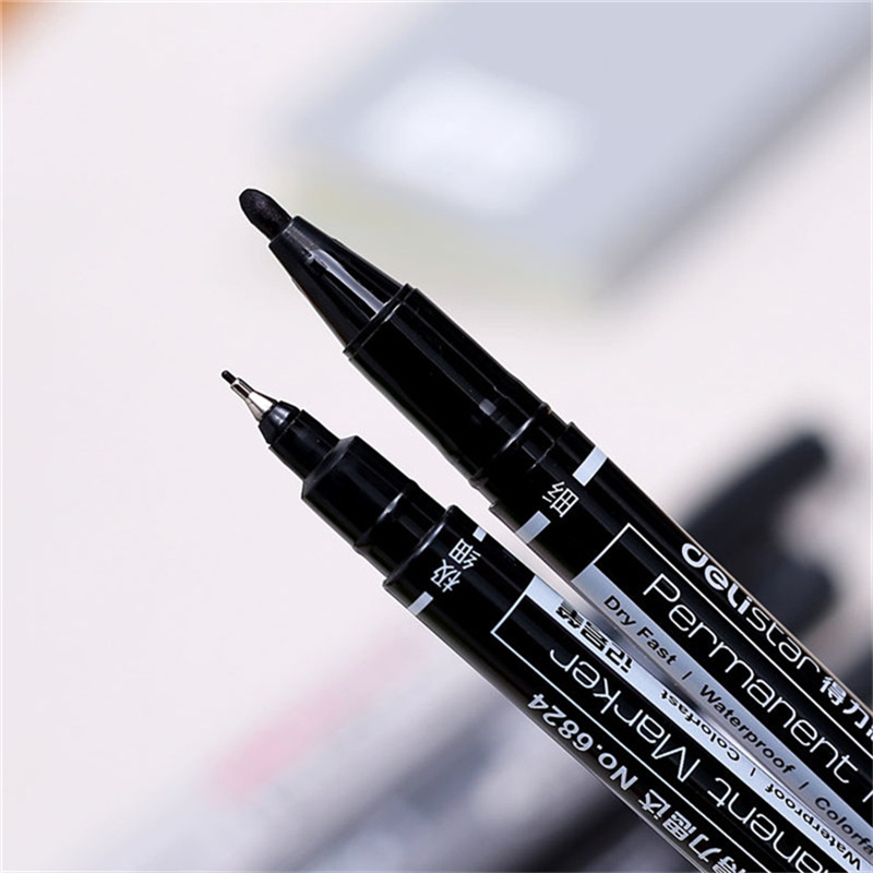 Deli 0.5mm/1mm podwójna końców – Fabric Marking Pen recenzja i cena