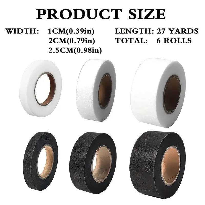 4 rolki żelazko na taśmie obsz – Hem Tape Fusible recenzja i cena