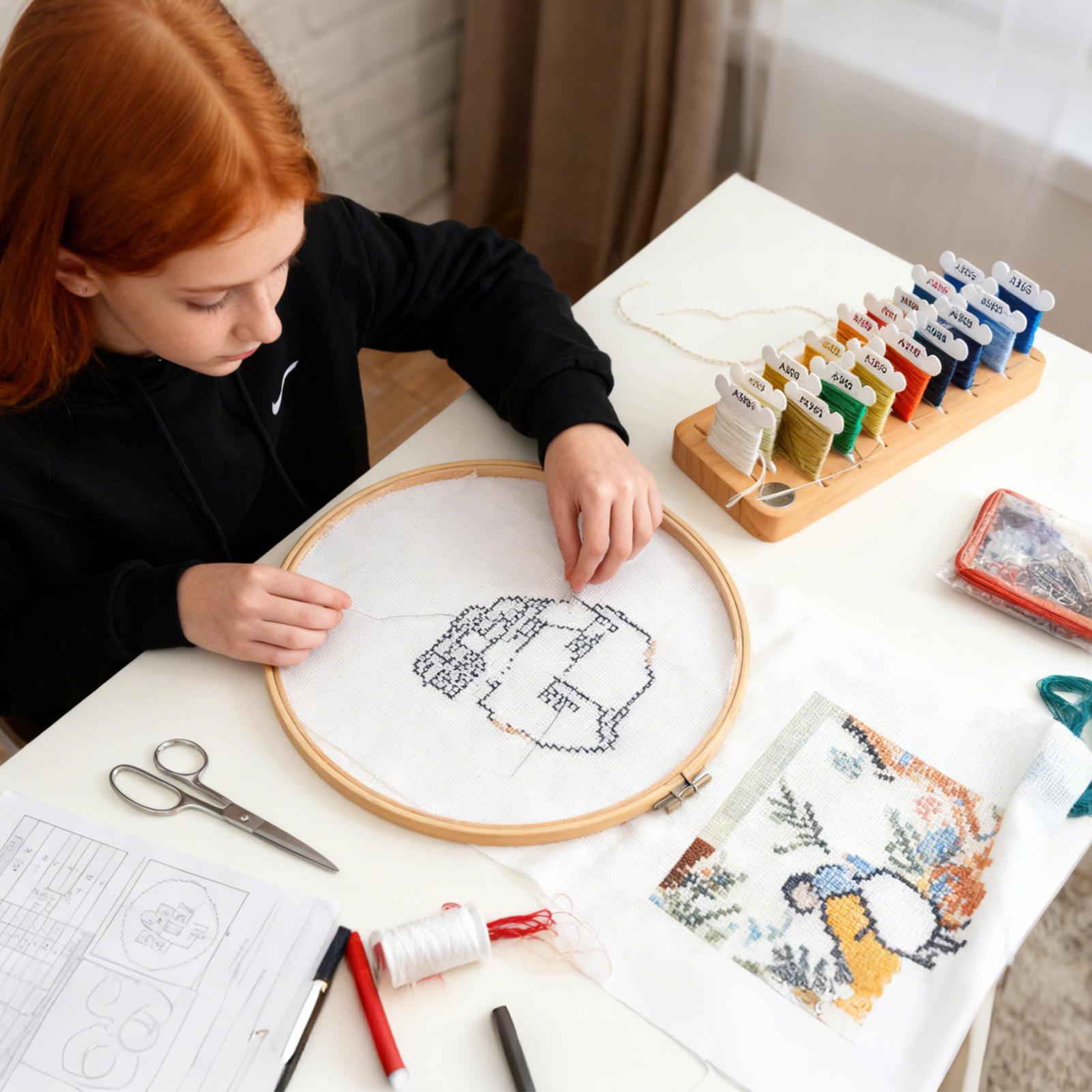 Organizer na nici do haftowani – Embroidery Floss Thread recenzja i cena