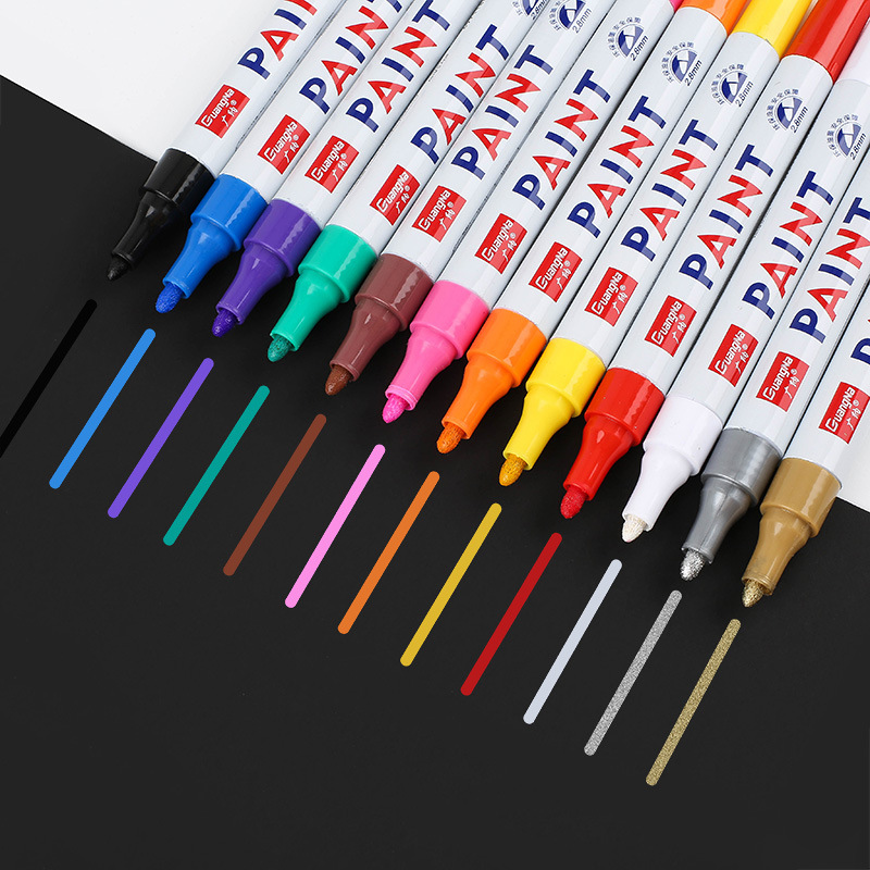 12 szt. Białe markery do malow – Fabric Marking Pen recenzja i cena