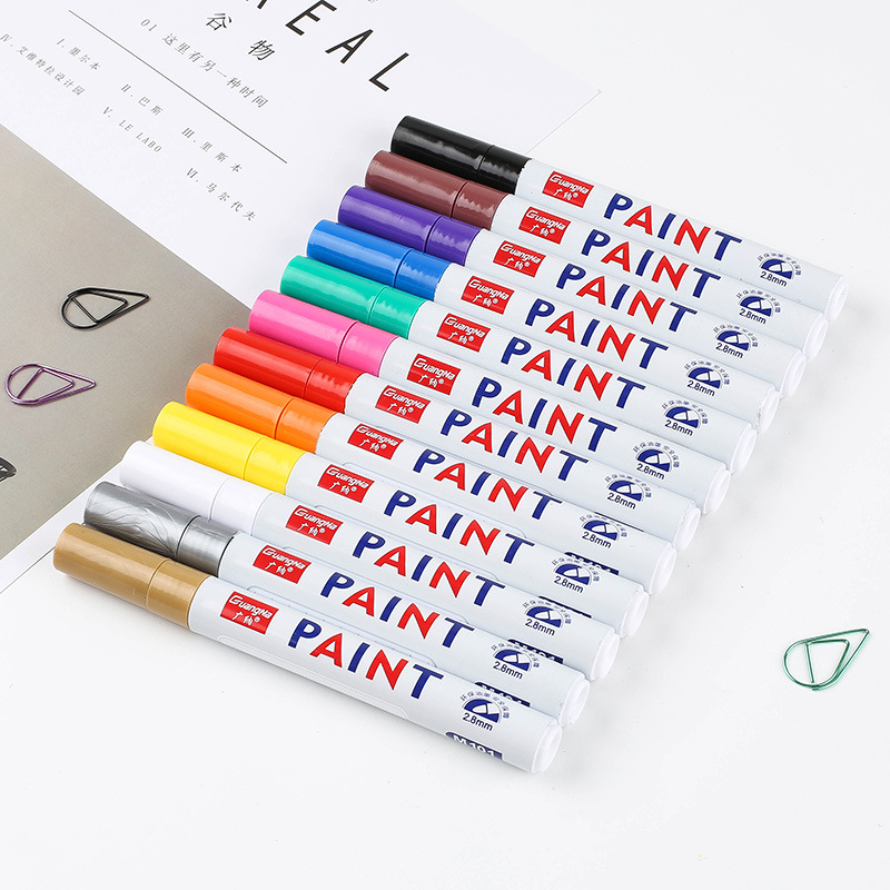 12 szt. Białe markery do malow – Fabric Marking Pen recenzja i cena