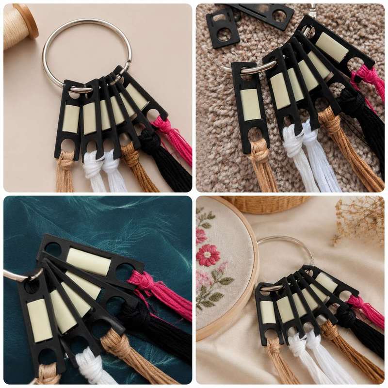 Etykieta z nicią do haftowania – Embroidery Floss Thread recenzja i cena