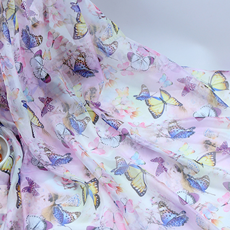 30D nadrukowany motyl szyfonow – Sewing By recenzja i cena