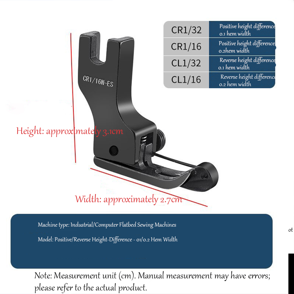 Stopka dociskowa z czarnej tyt – Rolled Hem Foot recenzja i cena