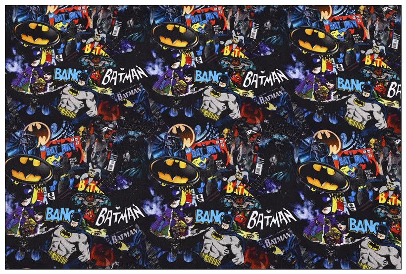 Batman Bandai Anime Design 100 – Textile And Sewing Materials recenzja i cena