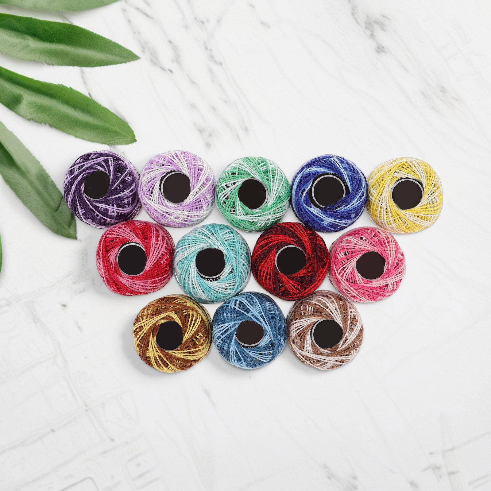 12 sztuk kolorowych bawełniany – Embroidery Floss Thread recenzja i cena