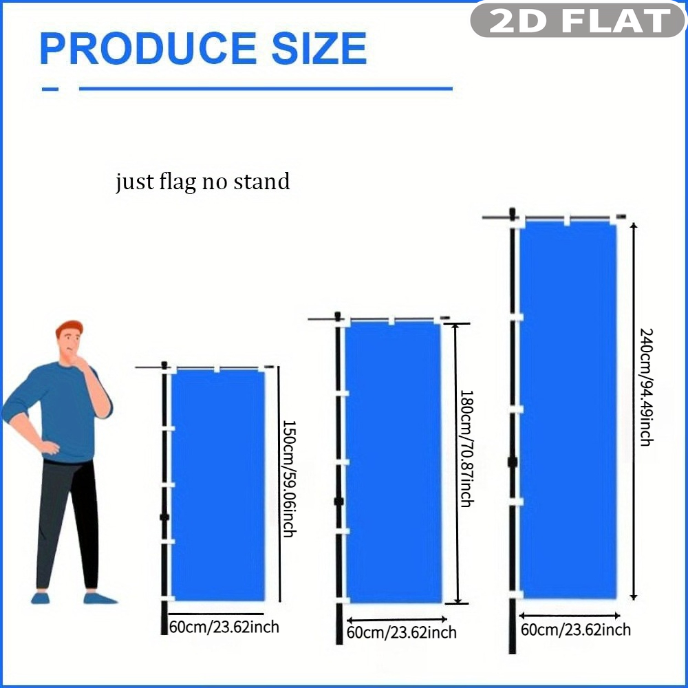 1 szt. Płaska flaga Nobori 2D  – Sewing Custom recenzja i cena