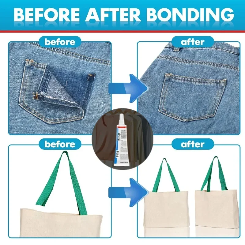 Elastyczny, przezroczysty klej – Fabric Glue Bond recenzja i cena