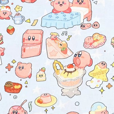 Cartoon Kirby 100 tkanina bawe – Textile And Sewing Materials recenzja i cena